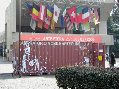 Arte pubblica container La città dellarte pubblica